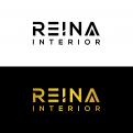 Logo & stationery # 1235099 for Logo for interior design  Reina  stam en staal  contest