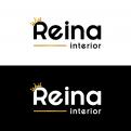 Logo & stationery # 1235401 for Logo for interior design  Reina  stam en staal  contest