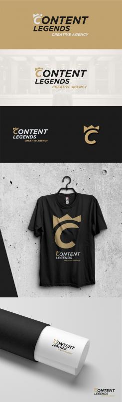 Logo & Huisstijl # 1222203 voor Rebranding van logo en huisstijl voor creatief bureau Content Legends wedstrijd