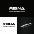Logo & stationery # 1245674 for Logo for interior design  Reina  stam en staal  contest