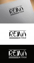 Logo & stationery # 1245675 for Logo for interior design  Reina  stam en staal  contest