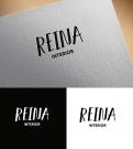 Logo & stationery # 1245677 for Logo for interior design  Reina  stam en staal  contest