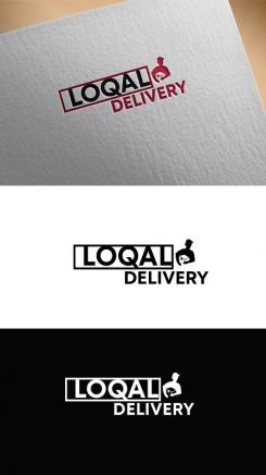 Logo & Huisstijl # 1248691 voor LOQAL DELIVERY is de thuisbezorgd van boodschappen van de lokale winkeliers  wedstrijd