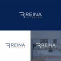 Logo & stationery # 1234551 for Logo for interior design  Reina  stam en staal  contest