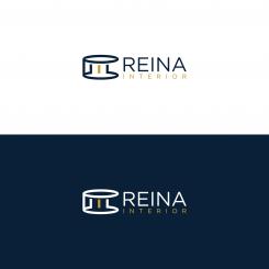 Logo & stationery # 1234189 for Logo for interior design  Reina  stam en staal  contest