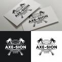 Logo & stationery # 1151037 for Create our logo and identity! We are Axe Sion! contest