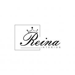 Logo & stationery # 1237906 for Logo for interior design  Reina  stam en staal  contest