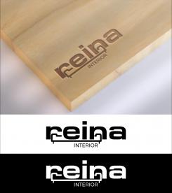 Logo & stationery # 1245258 for Logo for interior design  Reina  stam en staal  contest