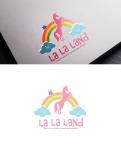 Logo & stationery # 843245 for Design a logo for an Italian based new kids concept called 'LaLa Land' that will contain a nursery, play café and a do it yourself bar for kids. contest