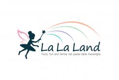 Logo & stationery # 843759 for Design a logo for an Italian based new kids concept called 'LaLa Land' that will contain a nursery, play café and a do it yourself bar for kids. contest