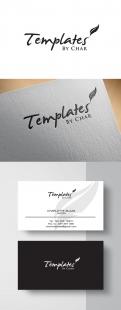 Logo & stationery # 941877 for Create a stylish and creative logo and lay-out for TEMPLATES By Char  contest