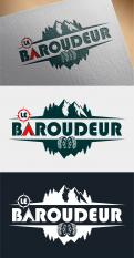 Logo & stationery # 1189841 for THE BACKPACKER Your adventure partner contest