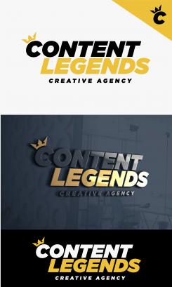 Logo & stationery # 1222001 for Rebranding logo and identity for Creative Agency Content Legends contest