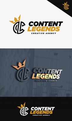 Logo & stationery # 1222002 for Rebranding logo and identity for Creative Agency Content Legends contest