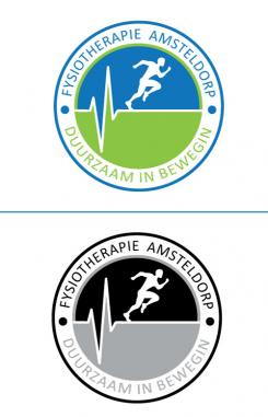 Logo & stationery # 1089237 for A sporty  distinctive logo for a physiotherapy practice in Amsterdam contest