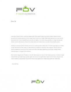 Logo & stationery # 1087584 for Make a new design for Fysiovakbond FDV  the Dutch union for physiotherapists! contest