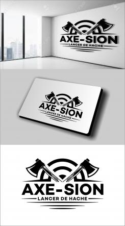 Logo & stationery # 1152502 for Create our logo and identity! We are Axe Sion! contest