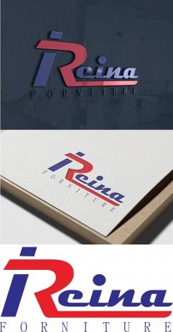 Logo & stationery # 1235084 for Logo for interior design  Reina  stam en staal  contest