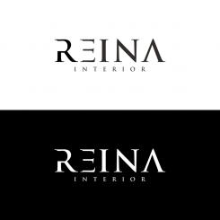 Logo & stationery # 1242571 for Logo for interior design  Reina  stam en staal  contest