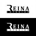 Logo & stationery # 1245884 for Logo for interior design  Reina  stam en staal  contest