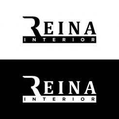 Logo & stationery # 1245884 for Logo for interior design  Reina  stam en staal  contest