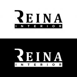 Logo & stationery # 1245885 for Logo for interior design  Reina  stam en staal  contest