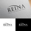 Logo & stationery # 1243081 for Logo for interior design  Reina  stam en staal  contest