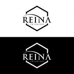 Logo & stationery # 1245116 for Logo for interior design  Reina  stam en staal  contest