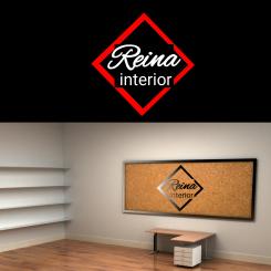 Logo & stationery # 1238757 for Logo for interior design  Reina  stam en staal  contest