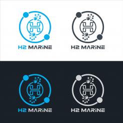 Logo & stationery # 1047031 for A logo   corporate identity for an international premium system integrator of H2  Hydrogen   hydrogen  installations in shipping   yacht construction contest