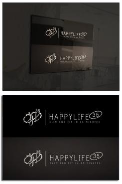 Logo & Huisstijl # 661118 voor Logo voor luxe sportschool genaamd ''Happy life 35'' waar trainingen 35 minuten duren wedstrijd