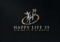 Logo & Huisstijl # 662754 voor Logo voor luxe sportschool genaamd ''Happy life 35'' waar trainingen 35 minuten duren wedstrijd