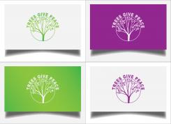 Logo & stationery # 1061539 for Treesgivepeace contest