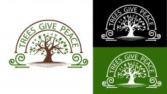 Logo & stationery # 1057647 for Treesgivepeace contest