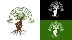 Logo & stationery # 1057651 for Treesgivepeace contest