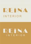 Logo & stationery # 1235608 for Logo for interior design  Reina  stam en staal  contest