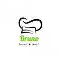 Logo & stationery # 1298462 for Logo for ’Bruno komt koken’ contest