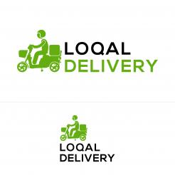 Logo & Huisstijl # 1244959 voor LOQAL DELIVERY is de thuisbezorgd van boodschappen van de lokale winkeliers  wedstrijd