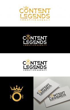 Logo & stationery # 1222200 for Rebranding logo and identity for Creative Agency Content Legends contest