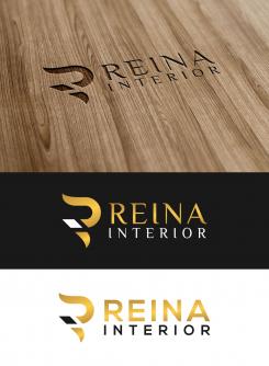 Logo & stationery # 1235473 for Logo for interior design  Reina  stam en staal  contest