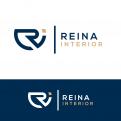 Logo & stationery # 1234171 for Logo for interior design  Reina  stam en staal  contest