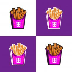 Logo & stationery # 1226676 for create a though logo and company theme for What the Fries contest