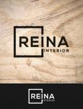 Logo & stationery # 1235708 for Logo for interior design  Reina  stam en staal  contest