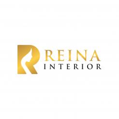 Logo & stationery # 1235108 for Logo for interior design  Reina  stam en staal  contest