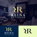 Logo & stationery # 1234317 for Logo for interior design  Reina  stam en staal  contest