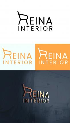 Logo & stationery # 1234247 for Logo for interior design  Reina  stam en staal  contest