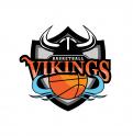 Logo & stationery # 1102471 for Basketbalclub Vikings contest