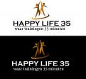 Logo & Huisstijl # 662453 voor Logo voor luxe sportschool genaamd ''Happy life 35'' waar trainingen 35 minuten duren wedstrijd