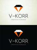 Logo & stationery # 942161 for New Visual Identity of V korr CREATIVE SURFACE contest