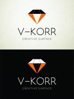 Logo & stationery # 942161 for New Visual Identity of V korr CREATIVE SURFACE contest